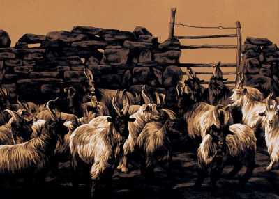 李彦鹏 1997年作 山羊
